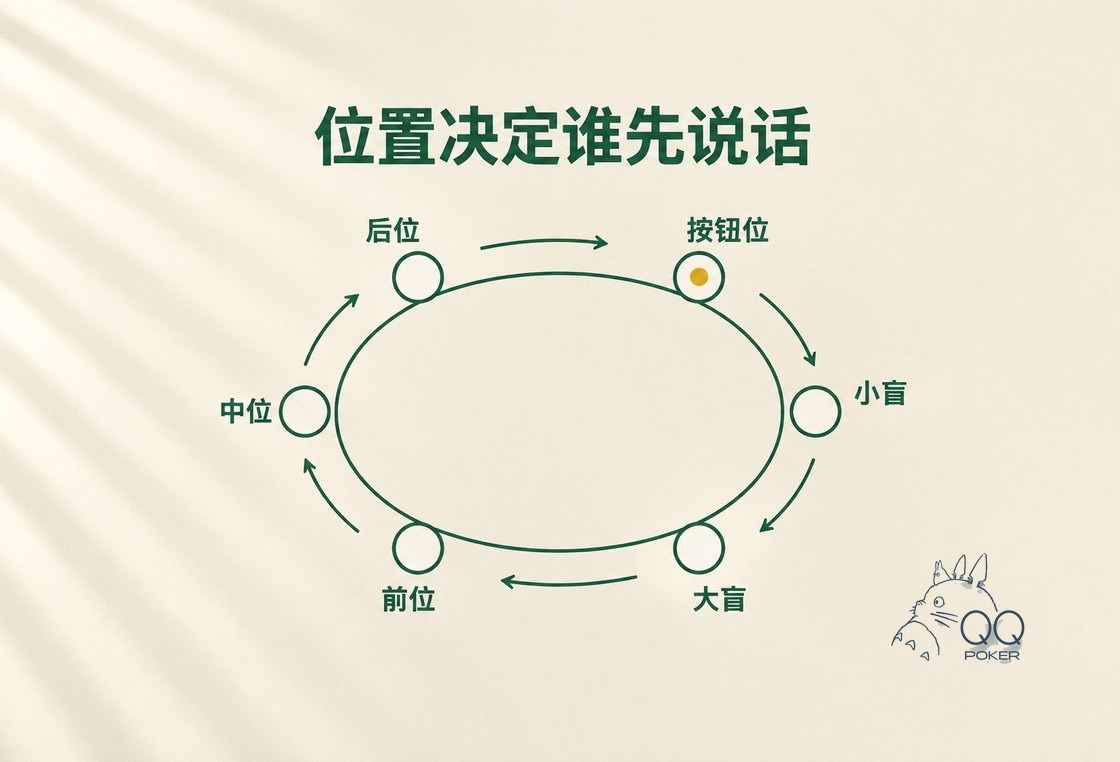 牌桌位置顺序